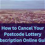 cancel my postcode lottery account